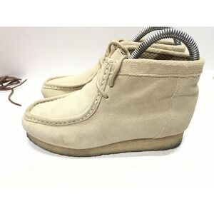 ROPER Womens Gum Sole Sticker Chukka Casual Boots Ankle Beige US Size 7